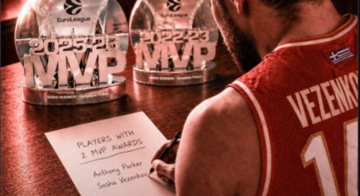 vezenkov mvp olympiakos
