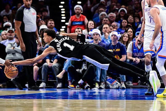 wembanyama spurs thunder nba