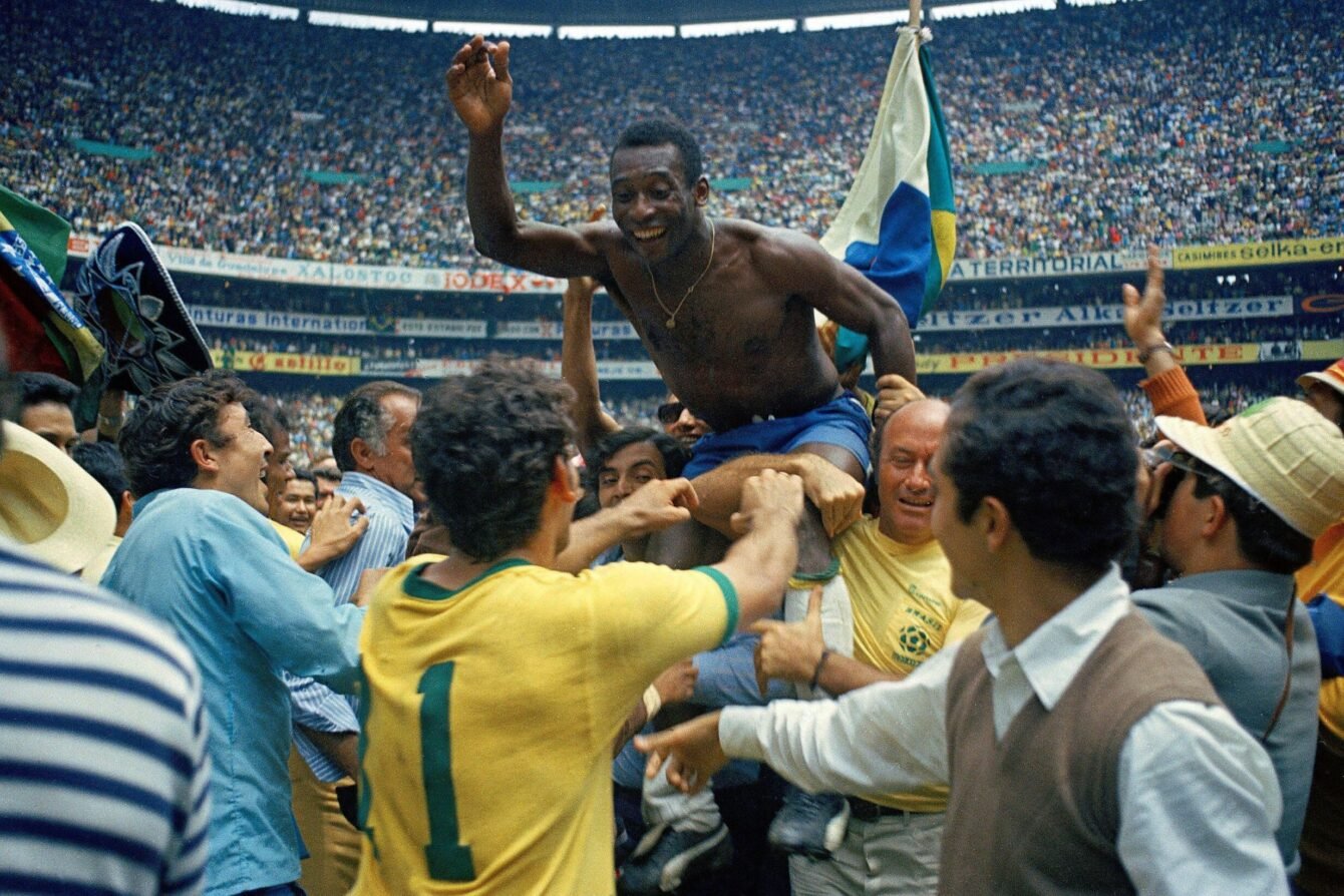 Pele brazil 1970 azteka